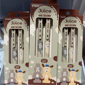 Pilot Juice x Brunch Limited Edition Pens Set of 3